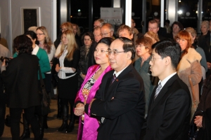 Ausstellungseröffnung 2011 im Auswartigen Amt mit Botschafter Wu Hongbo